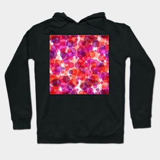 Red bubbles Hoodie